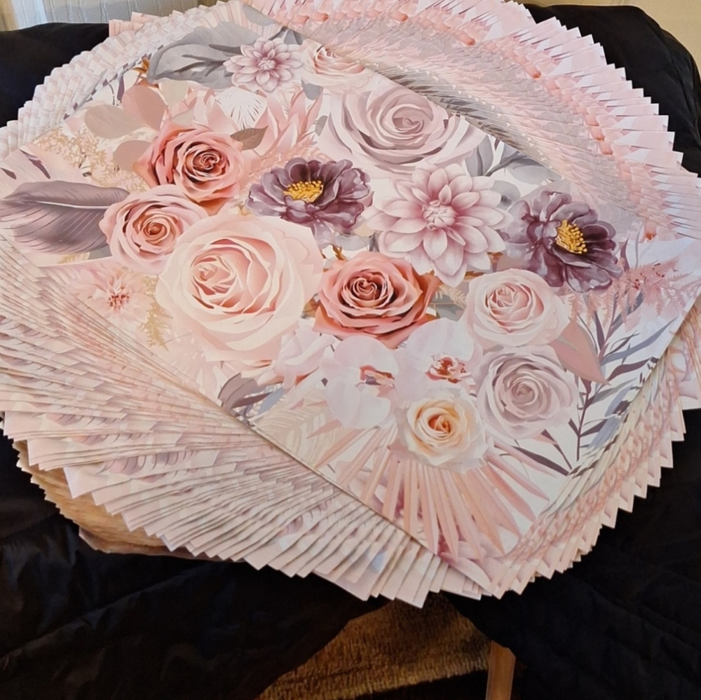 15ct. 19x24 Polymailers Random Thank You Cards & Stickers 🦋LAST ONE - Picture 4 of 4
